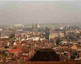 Blick ber Straburg